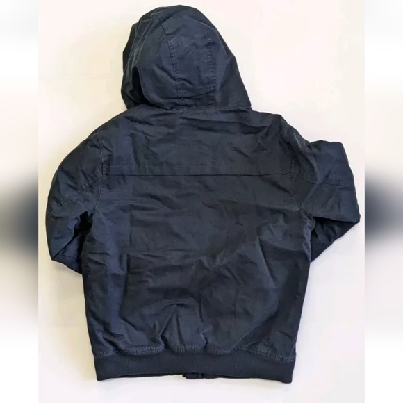 RVCA Hooded Bomber Jacket, Black, Mens Medium - Picture 2 of 4